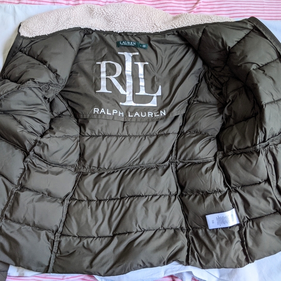 EUC Women's Ralph Lauren winter puffer jacket size L - Picture 4 of 11